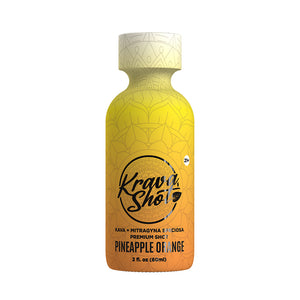 Krava Shot - Kratom and Kava Shot Pineapple Orange