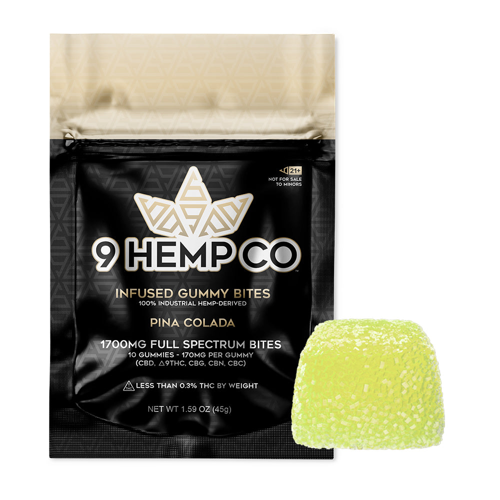 9 Hemp Co - Delta 9 Gummies Pina Colada