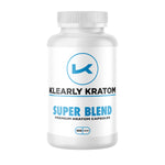 Klearly Kratom Super Blend Capsules - 500 Count Bottle